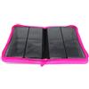docsmagic.de Premium PRO-Player 4-Pocket Zip-Album Pink - 160 Card Binder - MTG - PKM - YGO - Cerniera Rosa