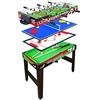 Sport One Tavolo Multigioco Mini Supertable - 4 Giochi in 1 - Calciobalilla 3 Vs 3 Aste Rientranti/Ping Pong/Tavolo da Biliardo & Speed Hockey - Cm. 97,5 X 48 X 69 - Novita