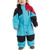 Killtec Kesley Mini, Tuta da Sci con Cappuccio e ghetta antineve Unisex-Bambini e Ragazzi, Turquoise, 98-104