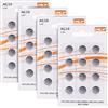 REY Pack 48 Batterias AG10 1.5V, Batteria a Bottone al Litio, LR1130, LR54, L1131, 189, GP89A, 389, SR1130W, SR1130SW