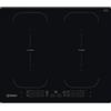 Indesit Piano Cottura da Incasso Induzione 60 cm 4 Zone DoubleSize Push-Go Vetroceramica Nera Indesit IB 88B60 NE
