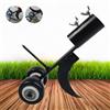 Miyobing Diserbatrici Manuali con Ruote Attrezzi Giardino, Estirpatore Erbacce per Fessure Strumento 2 in 1 Snatcher Macchina da Taglio per Erba per Giardino, Terrazzo, Marciapiede
