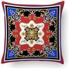 Doge Milano Cuscino con stampa digitale, 100% Made in Italy, Cuscino decorativo da divano, sfoderabile e lavabile, Modello Hermes - Liz, cm 40x40x5