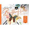 Castle Art Supplies Castle Arts Libro da Colorare con Farfalle per Adulti - 72 Disegni