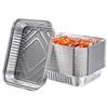 CONTITAL R8L Vaschette Alluminio 2 Porzioni | Teglie Forno Monouso per Alimenti - Linea Professionale 100 Pezzi