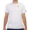 Nike NSW Repeat T-Shirt, Bianco/Nero, L Uomo