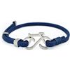 Aloha Bracciale Bici Corsa Gravel Bike Mountain Bike Idea regalo Uomo Donna Regolabile Acciaio (Blu)