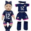 Hpbaggy Vestiti per Bambole,Vestiti per Bambole per New Born Baby Doll,Vestiti cicciobello,Vestiti per bambole reborn,Accessori bambole reborn,per Bambole 35-45 cm,Regali per Ragazze e Ragazzi