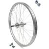 MADICKS RUOTA/CERCHIO POSTERIORE 26 X 1.75 BICI ATTACCO STANDARD ALLUMINIO/ACCIAIO 26X1.75 OLANDA - BICICLETTA CITY BIKE - PASSEGGIO - GRAZIELLA - MTB DADI DI FISSAGGIO E FLAP INCLUSI 6 o 7 VELOCITÀ