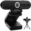 ToLuLu Webcam 4K 1080p con microfono - 8 Megapixel USB Computer Web Camera Shutter Privacy e Treppiede Pro Streaming PC Mac Desktop Laptop per Video Calling Registrazione Conferenza Zoom Skype YouTube