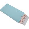 cigemay Custodia per tastiera Logitech K380, portatile, antipolvere, per la conservazione della tastiera, in ecopelle sottile (blu)