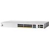 Cisco Switch di rete Cisco CBS350 Gestito L3 Gigabit Ethernet (10/100/1000) Supporto Power over (PoE) 1U Nero, Grigio [CBS350-24MGP-4X-EU]