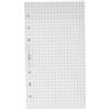 Filofax 132905 - Block notes personale, a quadretti, bianco