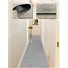 CANVUE Corridoio lungo in vinile intrecciato 70 x 600 cm, tappeto vinilico, esterno, cucina, soggiorno, ingresso