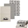 Premier Housewares Home, nero, crema, taglia unica