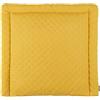 KraftKids Fasciatoio in mussola trapuntata giallo Mustard, 75 x 70 cm (larghezza x profondità), cuscino fasciatoio