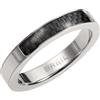 Breil Collezione B.C.6, Anello Uomo in Acciaio, Fibra Carbonio, Gioiello idee regalo uomo