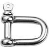 Schneider - Grillo a D per Tenda da Sole 250-20, in Acciaio Inox, Diametro 6 mm