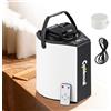 CGOLDENWALL Portatile Sauna a Vapore Pentola 3L, Domestica Generatore di Vapore a Corpo Intero SPA con Telecomando, Adatto alla Personale Tenda Sauna Pieghevole, Disintossicazione