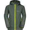 Jack Wolfskin ICELAND 3IN1 JACKET B, Cappotto Uomini, thyme green,