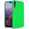 N NEWTOP Cover Compatibile per Huawei P20 Pro, Custodia TPU SOFT Gel Silicone Ultra Slim Sottile Flessibile Case Posteriore Protettiva (Verde)