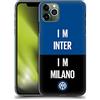 Head Case Designs Licenza Ufficiale Inter Milan Inter Milano Logo Custodia Cover dura per Parte Posteriore Compatibile con Apple iPhone 11 Pro Max