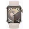 Apple Watch Series 9 Alluminio galassia 41mm Cinturino Sport galassia M/L (GPS + Cellular) | nuovo |