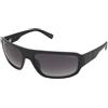 Guess GU00080 01B | Occhiali da Sole Graduati o Non Graduati | Prova Online | Unisex | Plastica | Rettangolari | Nero | Adrialenti
