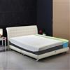 ITALYMATERASSI Materasso 660 molle insacchettate Memory 7 zone massaggiante bugnato con Cuscini in FIOCCO di memory in PROMOZIONE - Materasso DETRAIBILE DISPOSITIVO MEDICO TEK H24 c.a 180x190 cm