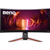 Benq Monitor PC 34" Display LCD Risoluzione 3440 x 1440 colore Nero 9H.LKKLA.TBE