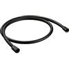 Lineabeta Flessibile PVC 1500 mm Docia nero, con attacco conico da 1/2