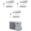 Aermec Climatizzatore Trial Split CKG a Console 9+12+12 con MPG730 R-32 Inverter Wi-Fi Incluso Classe A++ ,
