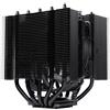 Noctua Dissipatore cpu a ventola Noctua NH-D12L chromax.black 120mm Nero [NH-D12L CHROMAX.BLACK]