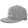 Blackskies Glacier Snapback cap | Uomo Donna Cappellino da Baseball Grigio Lana | Basecap Streetwear Outdoor Estate Tempo Libero