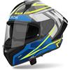 Airoh Casco Moto Integrale Airoh MATRYX RIDER Blu Lucido