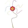Fiore per braccialetti Goki, rosso