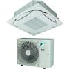 Daikin Condizionatore Climatizzatore Daikin Sky Air Active R32 Cassetta Incasso Round Flow 36000 BTU FCAG100B Trifase Comando Filo