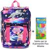 Zaino Estensibile Mitama Magic Pink con Tasca frontale Rosa e Viola