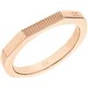 CALVIN KLEIN Anello donna in acciaio rosato