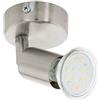 Eglo BUZZ-LED illuminazione da parete Adatto per uso interno Metallico GU10 3 W