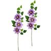Flair Flower Fiore artificiale, fioriere artificiali, fiori artificiali, decorazione per bouquet e bouquet, fiori decorativi, set da 2