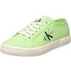 Calvin Klein Jeans Sneakers Vulcanizzate Donna Essential Vulcano Monogram Scarpe, Verde (Live Mist), 38 EU