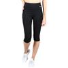 Champion Athletic C-sport Quick Dry Small Logo 3/4 Pantaloni da tuta, Nero, S Donna