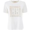 YES-ZEE T-Shirt & Polo Donna T267-S700 Cotone Bianco - Large