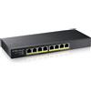 ZyXEL GS1915-8EP, 8-Port GbE PoE Smart Hybrid Mode Switch, standalone or NebulaF