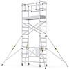 SVELT Trabattello In Alluminio Protube - Moduli A+b+c M 4,86