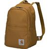 Carhartt Mini Backpack, Everyday Essentials Daypack for Men And Women Zaino, Marrone, Taglia Unica Unisex-Adulto