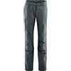 Maier Sports Nil-Pantaloni da Donna con Zip off, Colore Grigio Grafite 21