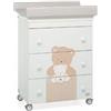 Foppapedretti Sweetfamily Fasciatoio Legno Bianco 8013440158547