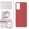 apgo BACK SKIN Film Pellicola protettiva Protezione Posteriore per Xiaomi Redmi Note 11 Pro, skin sticker film foil vinyl Rosa pastello opaco